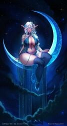 night elf from world of warcraft by margelmargaret