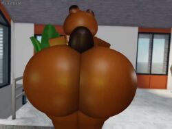 2026 3d_animation animal_crossing animated brown_fur male_only muitetul roblox robloxian tagme tanuki tom_nook video
