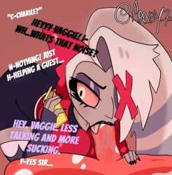 vaggie (hazbin hotel) from hazbin hotel by araby