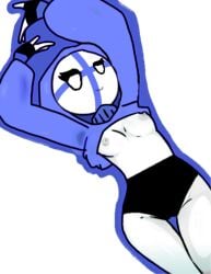 blue_hoodie breasts countryhumans countryhumans_edit countryhumans_girl edit edited female finland_(countryhumans) hoodie pussy showing_breasts submissive submissive_female traced white_body