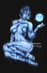 cortana from halo (series) by caztopia