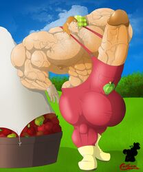 abs biceps big_macintosh_(mlp) bodybuilder centaurus daz_candyman friendship_is_magic hyper hyper_balls hyper_genitalia hyper_muscles hyper_penis hyper_testicles male male_focus male_only muscle muscles muscular muscular_arms muscular_ass muscular_back muscular_legs muscular_male muscular_thighs my_little_pony nipples pecs veins veiny_penis