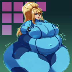 samus aran from metroid by spiralingstaircase