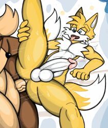 abiogenesis01 amadeus_prower anal_sex big_penis brown_fur consensual_incest erection father_and_son father_penetrating_son gay_male gay_sex incest male_only missionary sega sex sonic_(series) sonic_the_hedgehog_(archie) sonic_the_hedgehog_(comics) sonic_the_hedgehog_(series) tails_the_fox yellow_fur younger_male