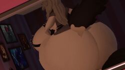 3d anthro ass big_breasts big_hips big_nipples bouncing_breasts breasts dancing female female_focus furry helluva_boss hips huge_ass huge_breasts huge_hips hyper hyper_ass loona_(helluva_boss) music music_video nipples pussy shaking_ass shaking_breasts sleepy_bunny tagme video video_games vrchat vrchat_avatar wolf