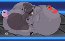 bbm big_ass blob bubble_butt huge_ass hyper_ass mad_n_evil overweight ssbbm tagme thick_thighs vortex_(helluva_boss) wide_hips