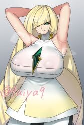 lusamine (pokemon) from game freak by faiya9