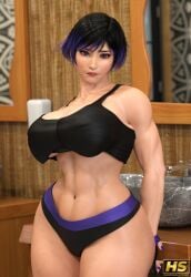 1girls 3-d 3d abs artist_logo artist_signature artist_watermark athletic athletic_female bandai_namco bangs big_breasts black_bra black_hair black_panties black_underwear bra breasts casual cleavage color colored curvaceous curvy curvy_female curvy_figure duo_gale facing_forward facing_viewer female female_focus female_only femme_fatale fingerless_gloves full_color gloves hagiwara_studio hair handwear hips human japanese japanese_female legs light-skinned_female light_skin looking_at_viewer multicolored_hair muscular muscular_female nail_polish nails namco namco_bandai panties reina_(tekken) reina_mishima seductive seductive_pose solo_female solo_focus sports_bra sportswear standing standing_up tekken tekken_8 thick_thighs thighs toned toned_female toned_stomach twitter underwear video_game video_game_character video_game_franchise video_games voluptuous voluptuous_female watermark