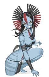 alien alien_girl avatar avatar:_fire_and_ash big_ass female loincloth long_hair pelvic_curtain risenart sharp_teeth solo solo_female varang varang_(avatar)