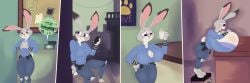 judy hopps from disney by necrofeline