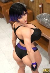 reina mishima from bandai namco by duo gale