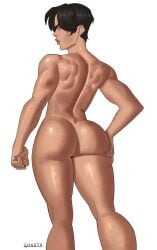 1girls 2d 2d_(artwork) alien alien_girl alien_humanoid anissa ass ass_focus big_ass big_butt black_hair blue_eyes butt digital_drawing_(artwork) digital_media_(artwork) female female_only fit_female ghasta hair hi_res high_resolution invincible invincible_(tv_series) light-skinned_female looking_at_viewer looking_back muscular muscular_back muscular_female nude nude_female short_hair solo thick_thighs viltrumite