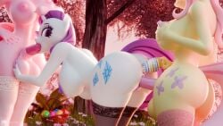 fluttershy (mlp) from easter by sunylira3d
