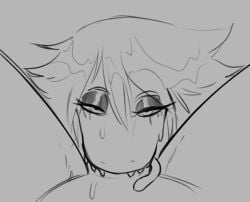 2026 anthro athletic_female balls big_balls big_penis blowjob blush blush_lines clothed clothing commission deltarune digital_media_(artwork) dinosaur doodle duo eyelashes eyeshadow eyewear fellatio female greyscale hair hi_res human human_on_anthro human_penetrating kris_(deltarune) licking licking_penis light-skinned_male line_art lizard long_hair male male/female mask monochrome no_color partially_clothed penis penis_in_mouth reptile scalie sharp_teeth susie_(deltarune) tommiowo tongue tongue_out undertale_(series) veiny_penis