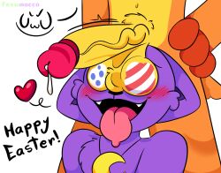 canine catnap catnap_(poppy_playtime) critters_(poppy_playtime) daynap dogday dogday_(poppy_playtime) easter egg feline furry gay no_humans poppy_playtime smiling_critters yaoi yiff