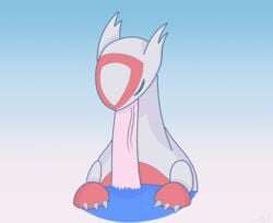 animated disembodied_penis duo female feral genitals latias latios legendary_pokémon luniel male male/female nintendo oral oral_penetration penetration penis pokemon pokemon_(species) short_playtime simple_background video_games