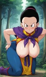 chichi from dragon ball by brocolizz