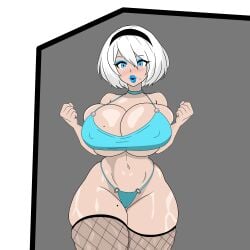 yorha 2b from nier: automata by proximal sketch