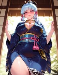 kamisato ayaka from genshin impact by balecxi