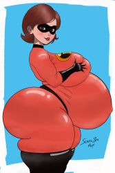 elastigirl from disney by scarebroart