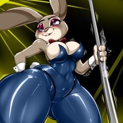 judy hopps from zootopia by colorshun