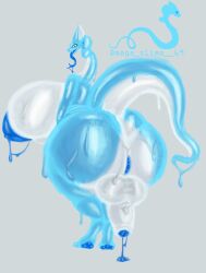 absurd_res anthro ass big_breasts big_butt big_nipples bodily_fluids breasts cock-tail futanari herm hi_res huge_breasts huge_butt huge_nipples hyper hyper_breasts hyper_butt intersex lactating mega_slime nipples reptile scalie slightly_chubby slime snake solo thick_thighs