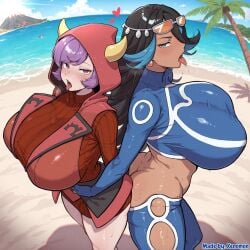 courtney (pokemon oras) from game freak by xenomon