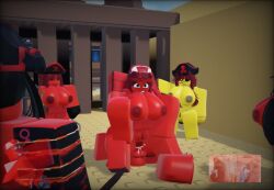 3d anal areolae arm_cannoneer_(the_battle_bricks) ass balls breasts bucket_tagger_(the_battle_bricks) firebrand_(the_battle_bricks) gallant_(the_battle_bricks) guitar_trainee_(the_battle_bricks) meme_in_the_background nipples nude outdoors penis pirate_battler_(the_battle_bricks) pussy reference_image roblox roblox_game robloxian tagme tbbfanatic the_battle_bricks thighs tumore