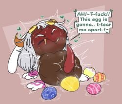1boy absurd_res anus arachnid big_belly biting_own_lip blush bunny_ears chubby chubby_male dark_nipples dialogue easter easter_eggs egg_from_ass egg_laying eggnant eggs erection fangs gaepaws18 golden_egg happy_easter heart hi_res huge_cock ibispaint_(medium) kirby_(series) kirby_air_riders kirby_triple_deluxe kittipaws lactation laying_eggs laying_on_back male male_lactation male_only male_pregnancy moob_milk moobs mpreg nintendo penis precum retractable_penis scar solo solo_male sweat taranza tears tears_of_pleasure