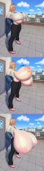 1girls breast_expansion breasts_bigger_than_head bursting_breasts enormous_breasts female growth hyper hyper_breasts multiple_images power_(chainsaw_man) randomartacc123 randomdaacc123 solo_female tagme
