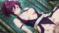 2d 2d_(artwork) 2d_animation ai_generated animated animation blush cleavage clothed_female_nude_male cowgirl_position deep_penetration fit_female from_below heart jigokuraku kikia1 kunoichi medium_breasts ninja no_sound perky_breasts purple_hair riding_penis sex short_hair short_playtime shorter_than_10_seconds shorter_than_30_seconds shy skinny slender_waist slim_girl slim_waist straddling straight tagme vagina vaginal_penetration vaginal_sex video yuzuriha_(jigokuraku)