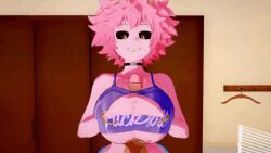 mina ashido from boku no hero academia by evaan