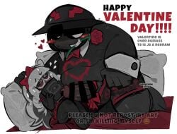 1boy 1girls betty_(the_battle_bricks) censor_bar censored clothing penis penis_out redz0ne redzone_(the_battle_bricks) reference_image roblox roblox_game robloxian tagme the_battle_bricks tumore valentine's_day watermark