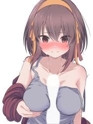 suzumiya haruhi from suzumiya haruhi no yuuutsu