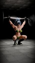 leona heidern from king of fighters by kurikkusunsfw