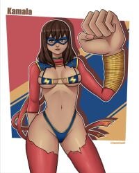 kamala khan from avengers by sweet3wolf