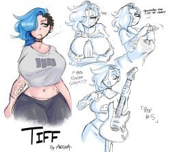 tiff (anor3xia) fan art
