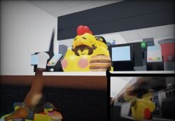 1boy 1girls 3d mcdonald_battler_(the_battle_bricks) reference_image roblox roblox_game robloxian tagme tbbfanatic telamon_battler_(the_battle_bricks) the_battle_bricks tumore