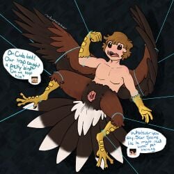 1:1 accipitrid accipitriform animal_genitalia animal_humanoid anthro avian avian_feet avian_humanoid beak bird bondage bound brown_body brown_eyes brown_feathers brown_hair brown_sclera cloaca cloacal_penis cubfan135 cuntboy dark_eyes dark_sclera dialogue double_life_smp empty_eyes fangs fangs_bared feathers feet freckled_arms freckled_chest freckled_face freckles furaffinity genitals goodtimeswithscar grey_beak grian group hair harris's_hawk hermitcraft hi_res humanoid intersex last_life_smp life_series life_smp limited_life magic magic_bondage male male/male mcyt minecraft minecraft_youtubers nice_life offscreen_character open_mouth past_life penis questionable_consent randompasserbyer secret_life simple_life small_penis speech_bubble spread_wings suspension suspension_bondage tail tail_feathers talon_hands talons taur teeth third_life toes toothed_beak trapped trio twitch twitch.tv twitch_streamer twitter twitter_username unusual_beak wild_life wings youtube youtuber youtubers
