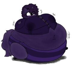 afemaleclone big_breasts blueberry_inflation breasts female furry huge_breasts inflation tagme thick_thighs wide_hips