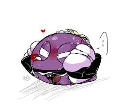 ... 2021 aliasing anus blonde_hair blush bodily_fluids clothed clothing crossdressing crying digital_media_(artwork) diphallia diphallism eggerlander fofa genital_fluids genitals girly gloves hair handwear heart kirby:_right_back_at_ya! kirby_(series) low_res maid_uniform male multi_genitalia multi_penis nintendo panties penis precum purple_body rubber simple_background solo soraka_(artist) spiky_hair sweat tears underwear uniform video_games waddling_head what white_background white_clothing white_gloves white_handwear