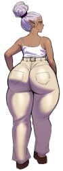 dat_ass elf-san_wa_yaserarenai huge_ass plus-sized_elf synecdoche tagme