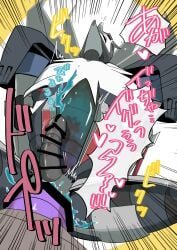 2boys japanese_text male male_only megatron page_11 penile_spines penis starscream transformers transformers_prime yaoi