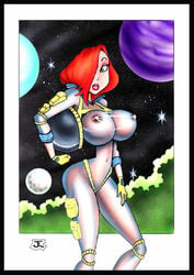 bodysuit disney female female_only human jessica_rabbit latex nipples see-through sheer solo tagme tight_clothes who_framed_roger_rabbit zeus(artist)