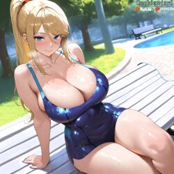 samus aran from metroid by cookiewizrd
