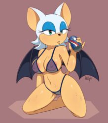 rouge the bat from sonic (series) by boliyo