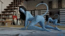 neytiri from avatar by sus-3d