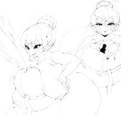 tinker bell from disney by coffing (artist)
