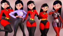 violet parr from disney by vtemp