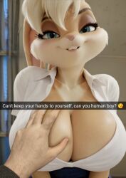 lola bunny from snapchat by woolfy thebitch